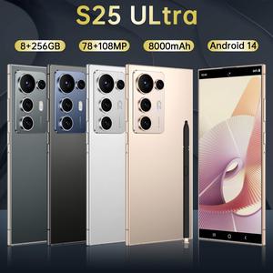 Nuevo Smartphone S25 Ultra 5G 2025 con Carga Rápida de 65W, 8GB+256GB, Procesador MTK, Funciones de Reconocimiento Facial Inteligente - Product Image 1