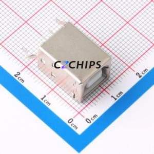 HX BF 180 USB Connector Through hole Component (THT) Connector Type-B USB 2.0 Female Through Hole - Product Image 1