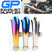 Silencieux d'échappement de style GP 51MM avec Db Killer pour R3 R25 R6 MT07 XMAX PCX160 Ninja400 Z900