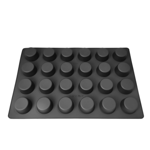 Personalizzare Non-stick 24 cavità in Silicone stampo Cupcake di alta qualità per torta teglia per Muffin cioccolato caramella <span class=keywords><strong>Mousse</strong></span> - Product Image 4