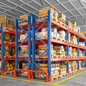 Sistema de Estanterías de Almacenamiento Industrial Chunxu, Estantería de Acero Selectiva para Paletas, Resistente, Ensamblable, con Protección Contra la Corrosión en Polvo - Product Image 3