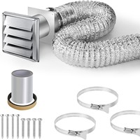 Aérateur à persiennes en acier inoxydable 304, résistant au vent et à la pluie, pour usage extérieur, ouverture de ventilation connectée aux tuyaux, fabriqué en Chine