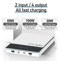 Nouveaux produits Powerbank 20000 mAh ordinateur portable tablette téléphone portable Portable batterie externe PD 100 Watt chargeur de batterie externe
