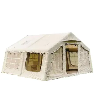 FUJl高品质豪华帐篷360 480 220厘米可容纳7或9人防火透气充气帐篷
