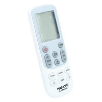 Control Remoto Universal para Aire Acondicionado HUAYU K-SM1356 con Código Fijo, Ajuste de Calor/Frío y Función de Temporizador para Samsung