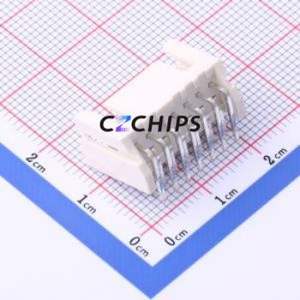 HC-XHD-2*7AW Wire-to-Board Pin Header Bent Lead Through Hole,P=2.5mm Connector 2x7P 2.5mm Right Angle Insert DF1B - Product Image 2