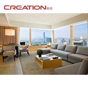 Hotel di lusso <span class=keywords><strong>in</strong></span> legno massiccio imbottito <span class=keywords><strong>letto</strong></span> matrimoniale <span class=keywords><strong>in</strong></span> rovere intagliato a mano con <span class=keywords><strong>testiera</strong></span> <span class=keywords><strong>in</strong></span> <span class=keywords><strong>tessuto</strong></span> Premium per Master suite - Product Image 5