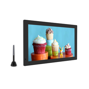 Kỹ thuật số biển kỹ thuật số Bảng <span class=keywords><strong>menu</strong></span> cửa sổ đứng lên tương tác reclame 22 kiosk màn hình cảm ứng tiền mặt với máy in - Product Image 5