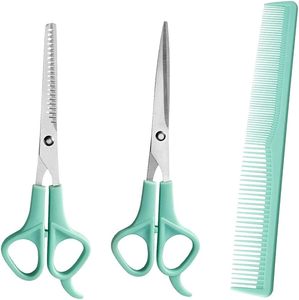 Professional Classic <b>Dog</b> Grooming Trimmer 6 Inch Pet <b>Scissors</b> 4 PCS Stainless Steel Set - Product Image 1