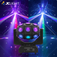 Disco Club Dj Lumière 18Pcs 10W Rgbw 4In1 Led Faisceau Mobile Faisceau Tête Dj Lumière Night Club Lumières Disco