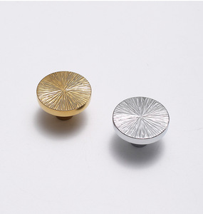 Perilla de manija de martillo lineal de latón de lujo, muebles de oro brillante, puerta de armario de cocina, perillas de cajón con manijas de lujo - Product Image 2