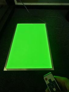 Panneau de lumière LED blanche RVB edgelit mince personnalisé grand panneau de rétroéclairage de petite taille pour les projets d'éclairage intérieur et extérieur de bar - Product Image 5