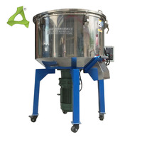 Miscelatore Verticale per Pellet di Gomma e Plastica, Macchina da 200kg in Acciaio Inox, Silos per Miscelazione Plastica, Macchinario per Miscelare Plastica Triturata