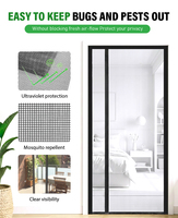 Malla Mosquitera de Fibra de Vidrio Recubierta de PVC, Resistente al Fuego, en Rollo, Anti-Insectos, para Ventanas o Puertas, Venta al Por Mayor