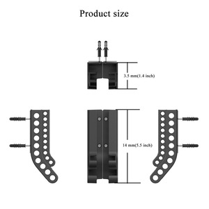 Wall Mounted Battery Storage Rack For Aa Aaa Batteries Size 5 And 7 Storage Holder No Drilling Required Living Room Use - Product Image 3
