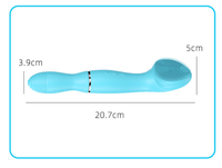 Meistverkauftes Gesichtsreinigungsgerät Sexspielzeug Stoßvibrator Schönheitsbürste für Frauen 10-Gang G-Punkt-Vibration USB