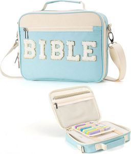 Muestra gratuita de fábrica: Bolso bandolera grande para mujer con cremallera y compartimentos, ideal para la Biblia. - Product Image 1