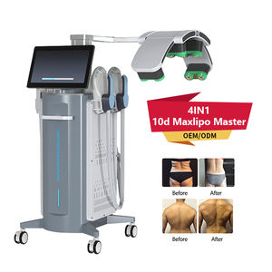 Equipo de Contorno Corporal Láser 10D No Invasivo, Modelo Vertical ALS499, Modos Automático/Manual, 4 Manijas, 532nm, Lo Más Nuevo en Moldeado Corporal - Product Image 6