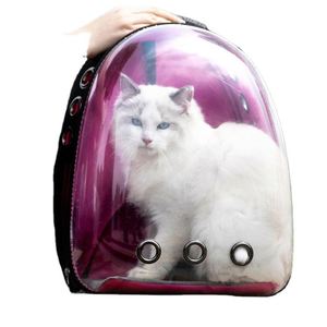 Sac à dos multifonctionnel transparent pour animaux de compagnie, capsule pour animaux de compagnie, sac à dos à bulles en acrylique pour chat et chiot, pour les week-ends et les vacances, fabriqué en usine BSCI - Product Image 4