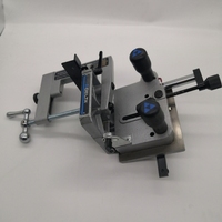 Scie circulaire de table à découpe de précision à induction commutable STR 10 « 12 » avec aspiration de poussière et roulettes pour le travail du bois