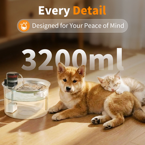 Bebedero Automático Inteligente Premium para Mascotas, Acero Inoxidable 304, ABS Ecológico, Fácil <span class=keywords><strong>de</strong></span> Limpiar, para Perros, Gatos y Animales Pequeños - Product Image 4