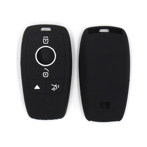 Cổ phiếu nhà máy 4-nút Silicone chìa khóa xe trường hợp bìa cho New Mercedes-<span class=keywords><strong>Benz</strong></span> mềm chìa khóa xe chủ cao su món quà mới lạ - Product Image 1