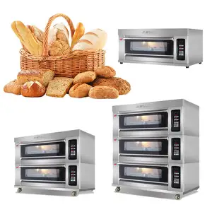 gas bread machine 1deck 3trays table top deck bread oven gas oven for bread baking oven machine