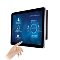 Tablette PC tactile robuste à montage mural étanche IP65, écran tactile 18,5 pouces, Android, PC tout-en-un