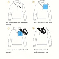 Patch thermocollant 3D en feutre brodé et pailleté en PVC pour vêtements, chapeaux et sacs - Thème Carnaval
