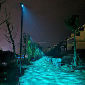 Projecteur d'extérieur étanche à effets de vagues lumineuses pour aménagements paysagers et décorations de fêtes - Product Image 1