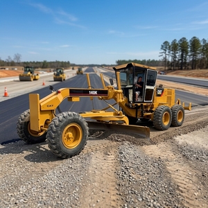 พร้อมใช้งาน รถเกรดเดอร์มือสอง Caterpillar 140K 12M 160H จากญี่ปุ่น รถเกรดเดอร์สำหรับขาย - Product Image 1