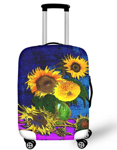 מטען באיכות גבוהה מותאם אישית כיסוי מזוודה dustprotector <span class=keywords><strong>polkadot</strong></span> מגן מכסה עם אופנה פופולרי מודפס אופנה - Product Image 2