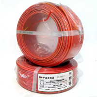 Câble en cuivre isolé XLPE rigide pour mise à la terre, usage industriel, construction, voie ferrée, centrale électrique NH-BV 1*6 450V/750V résistant à la chaleur