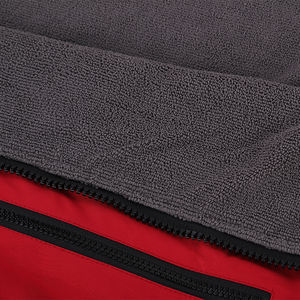 Kualitas tinggi Logo kustom lengan panjang anak dewasa tetap hangat berenang Parka jubah berubah tahan air - Product Image 2