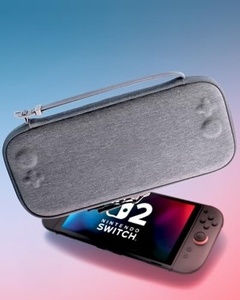 Bolsa Organizadora de Accesorios 10 en 1 para Switch 2, Estuche de Transporte de EVA de Lujo con Almacenamiento para Cargador - Product Image 2