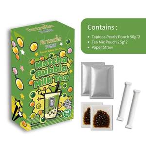 Kit de préparation de bubble tea au matcha pour la maison - comprend 2 ensembles - Product Image 2