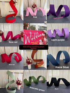 Vải trang trí trần nhà dạng sóng uốn lượn, xoắn ốc, đa năng, chất liệu vải đàn hồi, kiểu dáng hiện đại, dùng làm đạo cụ trang trí đám cưới. - Product Image 5