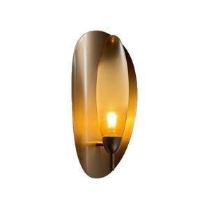 Modern Oval Wall <b>Lamp</b> 40cm <b>Warm</b> Light LED E27 Switch Control For Bedroom Living Room Study - Product Image 5