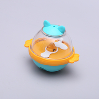 Jouet Distributeur de Friandises pour Chien, Distributeur de Nourriture Interactif pour Chat, Balle Roulante Cache-Nourriture, Jouet d'Activité Quotidienne pour Animaux de Compagnie