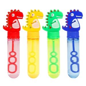Juguete de Burbujas, Mini Varita de Burbujas de Dinosaurio de Plástico, Juguete de Burbujas para Niños, para Jugar al Aire Libre en la Playa o el Parque, Fácil de Transportar - Product Image 4