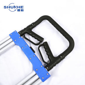 हॉट सेल एल्यूमीनियम सामग्री हैंडलिंग ट्रॉली सामान ट्रेलर 440lb लोड फोल्डिंग हैंड ट्रॉली - Product Image 5