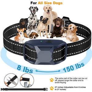 SmartPet Bark Control Collar <b>Rechargeable</b> Waterproof With <b>Vibration</b> And Ultrasonic For Dog Training - Product Image 5