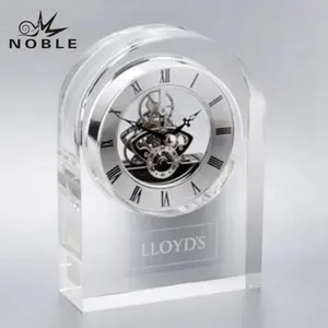 Высококачественные, благородные, изготовленные на заказ, гравированные, деловые, Подарочные часы с кристаллами