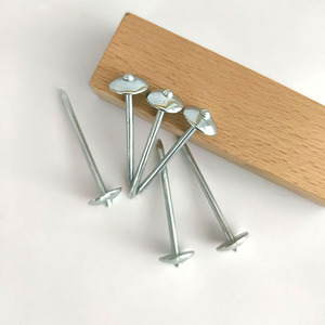 Clavos Comunes de Acero para <span class=keywords><strong>Cemento</strong></span> de Grado Industrial, Pulidos, Lisos, de Cabeza Plana, Punta Afilada, Personalizables, para Uso en Construcción - Product Image 1