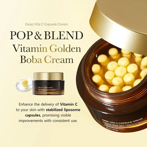 Cápsulas de Colágeno Rosa con ADN de Salmón PDRN Antiarrugas e Iluminadoras OEM, Cápsulas Doradas con Vitamina C Profunda, Crema Hidratante Blanqueadora - Product Image 3