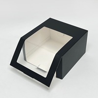 Boîte d'emballage pour écharpe de baseball et peluche, boîte de présentation en PVC avec fenêtre transparente