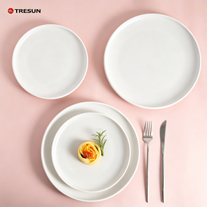 Northern Europe Ceramic Dessert Side <b>Stoneware</b> Plate Western Style Steak Dinner Wedding Hotel Restaurant Plates Dishwasher Safe - Product Image 1