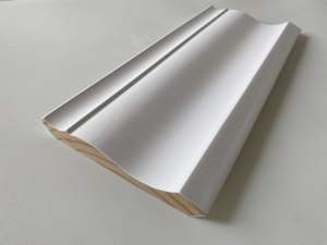 Moulures de plafond en bois classiques modernes apprêtées pour la décoration de chambres d'hôtel de luxe - Product Image 2