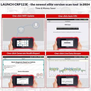 Escáner OBD2 LAUNCH CRP123E con Diagnóstico de 4 Sistemas y 3 Servicios de Reinicio, Herramienta de Diagnóstico Automotriz con Escaneo VIN y Actualizaciones Gratuitas de por Vida - Product Image 3