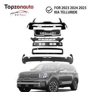 Topzonauto pour Kia Telluride <span class=keywords><strong>2023</strong></span> 2024 2025 – Nouveau kit de pare-chocs avant avec calandre et lèvre de pare-chocs 86510L0000, 86577-S9710 - Product Image 1